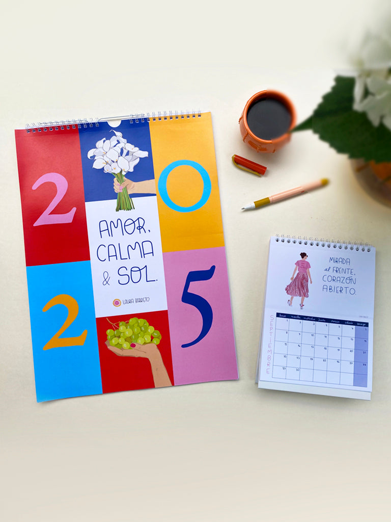 Calendario AMOR CALMA & SOL