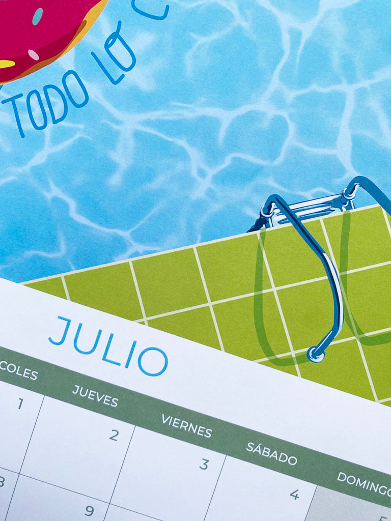 Calendario 2026 / Caballo de fuego, Mar de cambios.