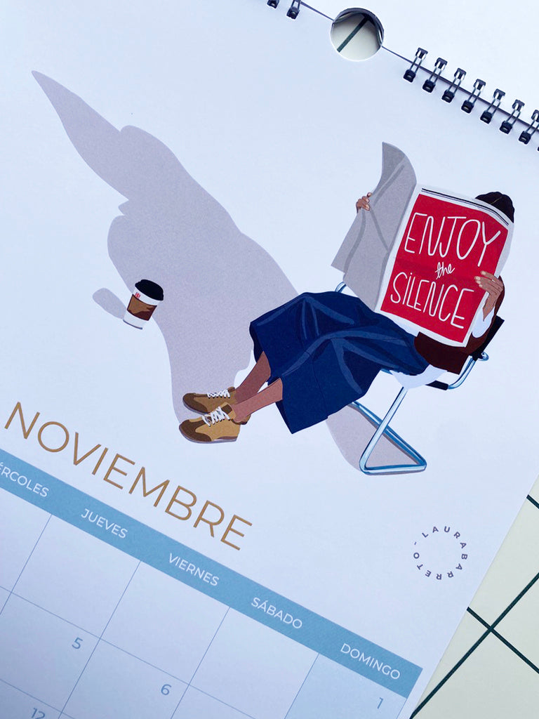 Calendario 2026 / Caballo de fuego, Mar de cambios.
