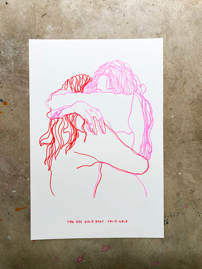 you are gold, baby. (solid gold)