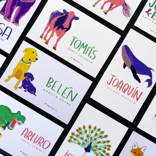 Tarjetas personalizadas